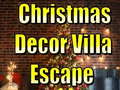 Игри Christmas Decor Villa Escape