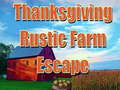 Игри Thanksgiving Rustic Farm Escape