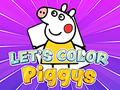 Игри Let's Color Piggys