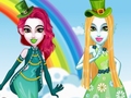 Игри Green Vs Rainbow Fashion Battle