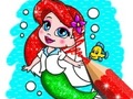 Игри Coloring Book: Mermaid