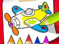 Игри Coloring Book: Cute Plane