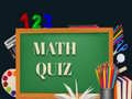 Игри Math Quiz 