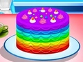 Игри Cooking Rainbow Cake
