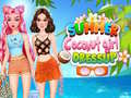 Игри Summer Coconut Girl Dress Up