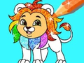 Игри Coloring Book: Lion
