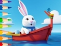 Игри Coloring Book: Sailing Rabbit