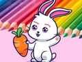 Игри Coloring Book: Rabbit Pull Up Carrot