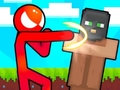 Игри Stickman vs Villager: Save the Girl