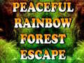 Игри Peaceful Rainbow Forest Escape 