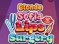 Игри Blonde Sofia: Lips Surgery