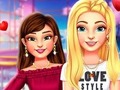 Игри BFFs High School First Date Look