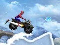 Игри Spiderman Snow Scooter
