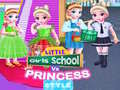 Игри Little Girls School vs Princess Style