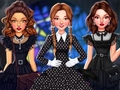 Игри Celebrity Wednesday Addams Style