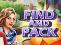 Игри Find and Pack
