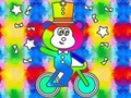 Игри Coloring Book: Monkey Rides Unicycle