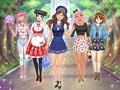 Игри High School Anime Dress Up