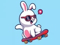 Игри Coloring Book: Rabbit Skateboard