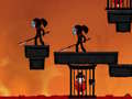 Игри Ninja Stickman Warrior HTML5