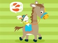 Игри Coloring Book: Riding Horse