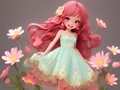 Игри Coloring Book: Flower Dress