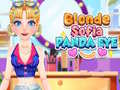 Игри Blonde Sofia Panda Eyes