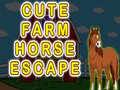 Игри Cute Farm Horse Escape