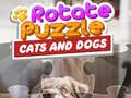 Игри Rotate Puzzle - Cats and Dogs