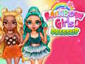 Игри Rainbow Girls Dress Up Challenge