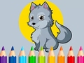 Игри Coloring Book: Wolf