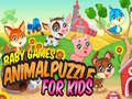 Игри Baby Games Animal Puzzle for Kids