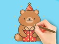 Игри Coloring Book: Gift Bear