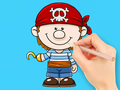Игри Coloring Book: Pirate