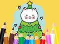 Игри Coloring Book: Cats And Christmas Tree