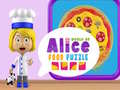 Игри World of Alice Food Puzzle