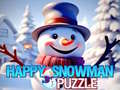 Игри Happy Snowman Puzzle