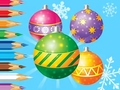 Игри Coloring Book: Christmas Decorate Balls