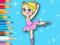 Игри Coloring Book: Ballet Girl
