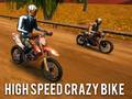 Игри High Speed Crazy Bike