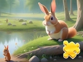 Игри Jigsaw Puzzle: Rabbit And Squirrels