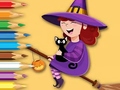 Игри Coloring Book: Trainee Witch