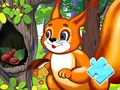 Игри Jigsaw Puzzle: Squirrel Hide Food