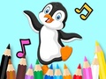 Игри Coloring Book: Dancing Penguin