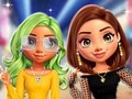 Игри Lovie Chic's Trendy Off Shoulder Look
