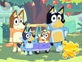 Игри Jigsaw Puzzle: Bluey Family