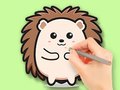 Игри Coloring Book: Cute Hedgehog