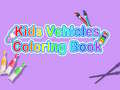 Игри Kids Vehicles Coloring Book
