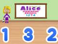 Игри World of Alice  Sequencing Numbers