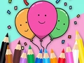Игри Coloring Book: Celebrate-Balloons